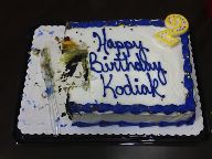 Kodiak Birthday Cake